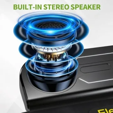 VerkTop Electric Drum Set Built-in Speaker, Kids Electronic Drum Practice Pad Kit, Portable Roll Up ...