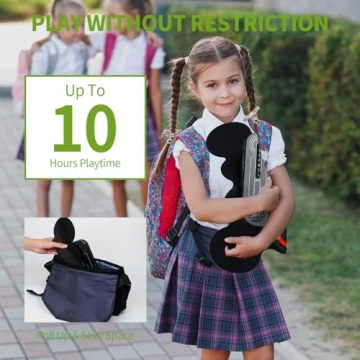 VerkTop Electric Drum Set with Built-in Speaker for Kids