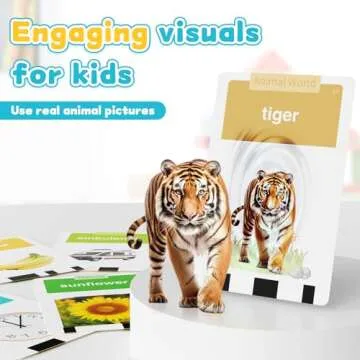 HOMESTEC Toddlers Talking Flash Cards with American accent & 288 Sight Words, Speech Therapy Toys for 3 4 5 6 Years Old Boys and Girls, Learning Educational Montessori Sensory kit, Kids Birthday Gifts