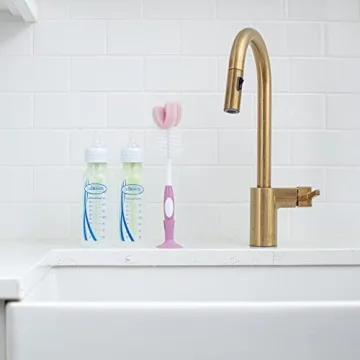 Dr. Brown’s Baby Bottle Brush 3 Pack Set with Cleaner