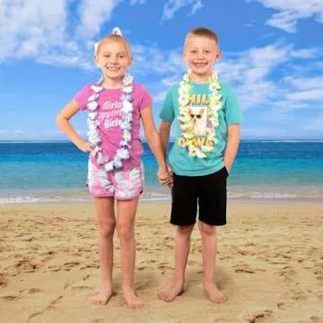 Vibrant Joyin Toy 36 Count Hawaiian Leis Party Favors