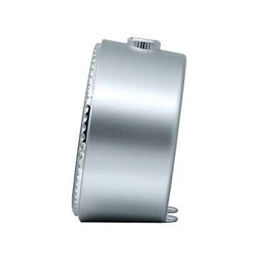 Seiko Mai Bedroom Alarm Clock, Metallic Green