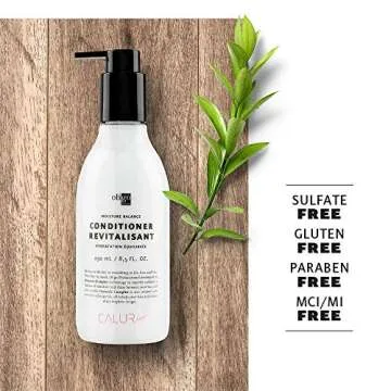 Oligo Professionnel - Calura Moisture Balance Conditioner - Sulfate free - Vegan- Paraben free - Color safe - Shine - Hydrating formula for dry hair - 8.5 oz