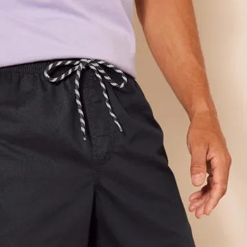 Comfortable Relaxed-Fit Men's Drawstring Walk Shorts
