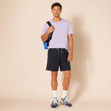 Comfortable Relaxed-Fit Men's Drawstring Walk Shorts