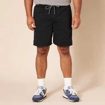 Comfortable Relaxed-Fit Men's Drawstring Walk Shorts
