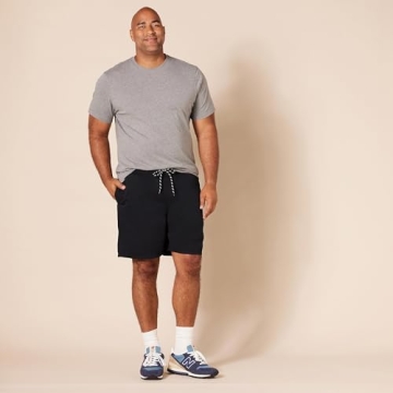 Comfortable Relaxed-Fit Men's Drawstring Walk Shorts