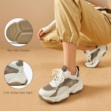 Stylish BEAU TODAY Chunky Sneakers for Women | Comfortable Fit