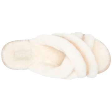 UGG Women's Scuffita Slipper, Sand, 9