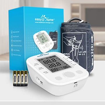 Accurate Easy@Home Blood Pressure Monitor with Memory
