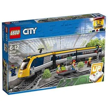 LEGO City Passenger Train 60197 Remote Control Set Buy Now