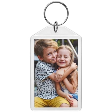 Snapins Acrylic Photo Keychains Pack of 5 - Perfect Memories