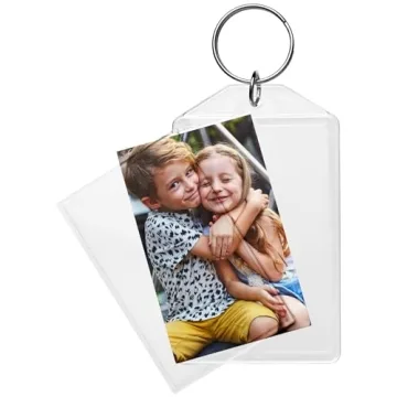 Snapins Acrylic Photo Keychains Pack of 5 - Perfect Memories
