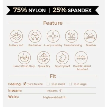 Aoxjox Trinity Workout Biker Shorts for Women - High Waisted