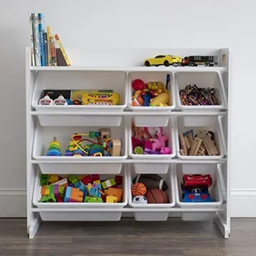 Humble Crew Toy Storage Organizer with Shelf and Bins