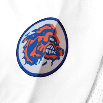 90s Football Jersey for Party,Bobby Boucher #9 The Waterboy Sandler 50th Anniversary Movie Football Jersey (White, Small)