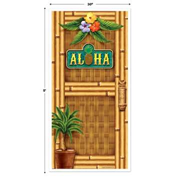 Beistle Aloha Door Cover