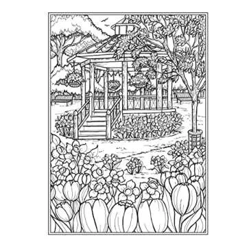 Creative Haven Village Charm Coloring Book (Adult Coloring Books: In The Country)