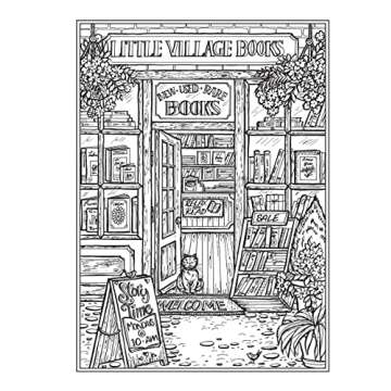 Creative Haven Village Charm Coloring Book (Adult Coloring Books: In The Country)