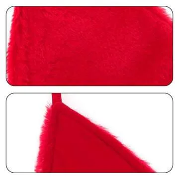 Vimoisa Women Sexy Lace-up Triangle Deep V Bikini Bra Top Vest Downy Halter Backless Crop Top Clubwear Red