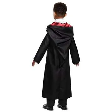 Disguise Harry Potter Robe, Official Hogwarts Wizarding World Costume Robes, Classic Kids Size Dress...