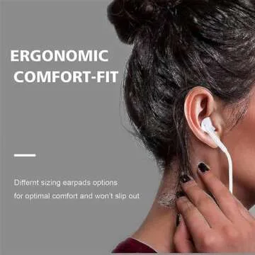 2-Pack USB C Headphones for iPhone 16 15 Earbuds with Microphone & Volume Control HiFi Stereo Type C Earphones for Galaxy S23/S22/S21/S20/Ultra Note 10/20, for iPad Pro Pixel 7/6/6a/5/4 OnePlus 9 8