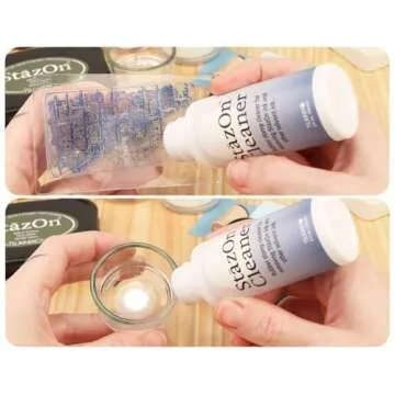 Tsukineko Full-Size StazOn Multi-Surface Inkpad, Forest Green (SZ000099)