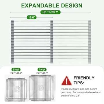 Effortless Kitchen Organization with Sindax Drying Rack