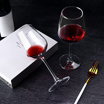 CZUMJJ 12oz Wine Glasses Set - Elegant and Durable