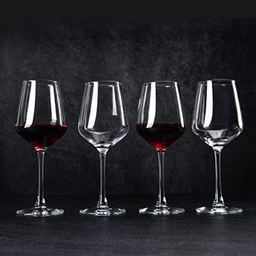 CZUMJJ 12oz Wine Glasses Set - Elegant and Durable