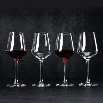 CZUMJJ 12oz Wine Glasses Set - Elegant and Durable