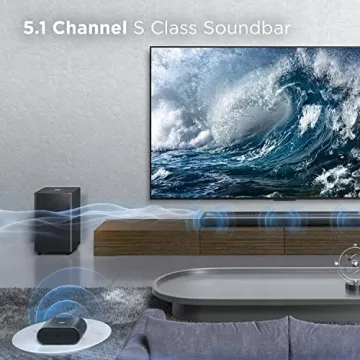 TCL 5.1ch Sound Bar with Wireless Subwoofer for Immersive Audio