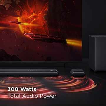 TCL 5.1ch Sound Bar with Wireless Subwoofer for Immersive Audio