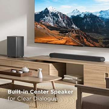 TCL 5.1ch Sound Bar with Wireless Subwoofer for Immersive Audio