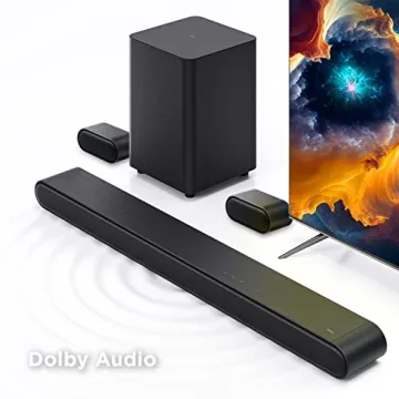 TCL 5.1ch Sound Bar with Wireless Subwoofer for Immersive Audio