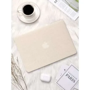 Seorsok MacBook Pro 13inch Case Elegant Leather Cover