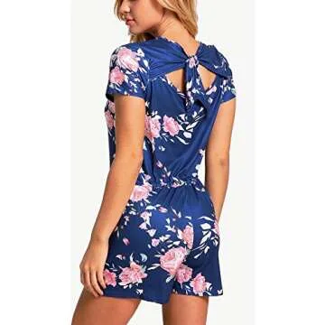 RichCoco Floral Printed Women's Jumpsuit for Every Occasion