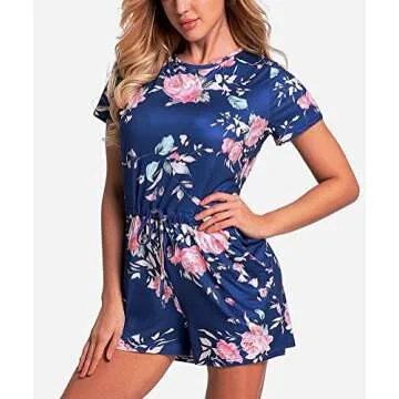 RichCoco Floral Printed Women's Jumpsuit for Every Occasion