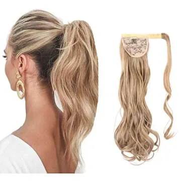 Cagora Clip in Curly Ponytail Enhancer for Women