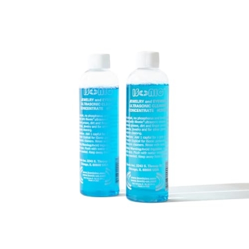 iSonic CSGJ01-8OZx2 Ultrasonic Jewelry/Eye Wear Cleaning Solution Concentrate (Pack of 2)