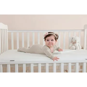 TWINOR Baby Footed Pajamas with Mittens - Soft Bamboo Romper