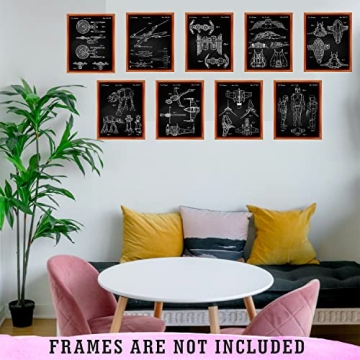 Vintage Star Vessels Patent Prints 8x10 Unframed Set