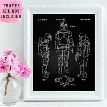 Vintage Star Vessels Patent Prints 8x10 Unframed Set