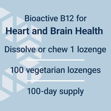 Life Extension B12 Methylcobalamin Lozenges for Energy
