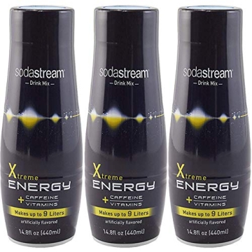 SodaStream Energy Drink Mix 440ml 3 Pack - Less Sugar