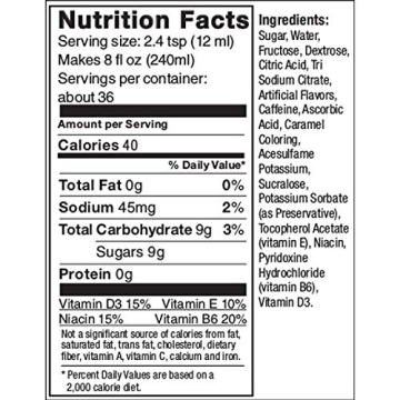 SodaStream Energy Drink Mix 440ml 3 Pack - Less Sugar