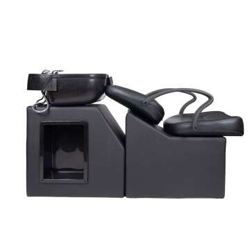 Polar Aurora Backwash Barber Chair & Sink Unit for Salons