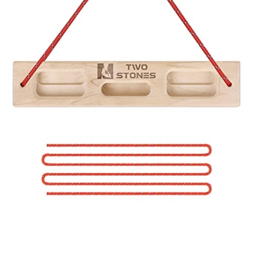 TWO STONES Portable Hangboard for Climbing Training