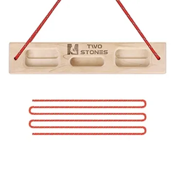 TWO STONES Portable Hangboard for Climbing Training