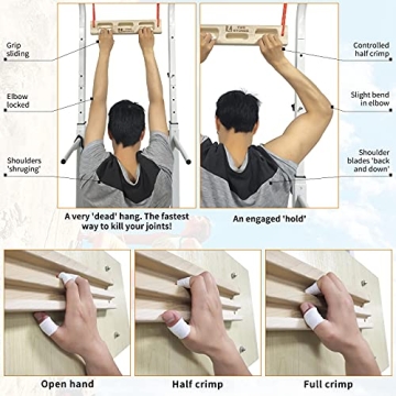 TWO STONES Portable Hangboard for Climbing Training